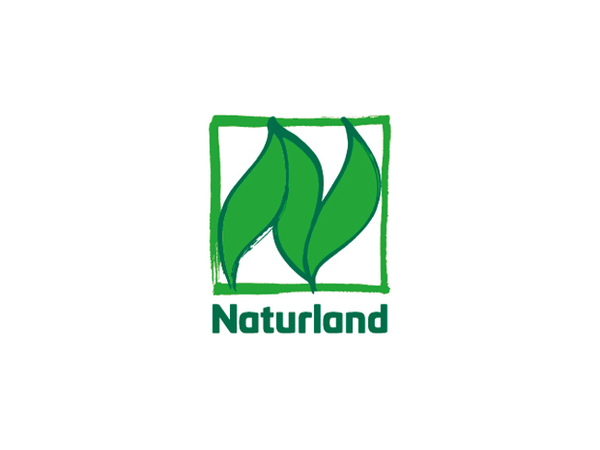 Das grüne Naturland Logo. 