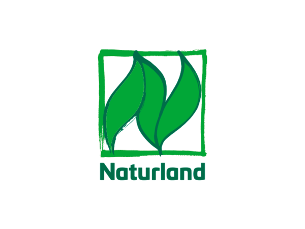 Das grüne Naturland Logo.