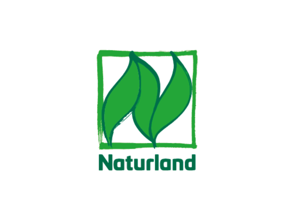 Das grüne Naturland Logo. 