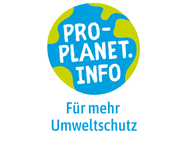 Das PRO PLANET Logo. 
