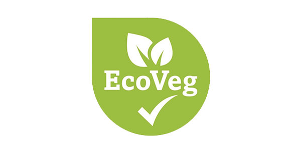 Das unabhängig kontrollierte EcoVeg-Label. 